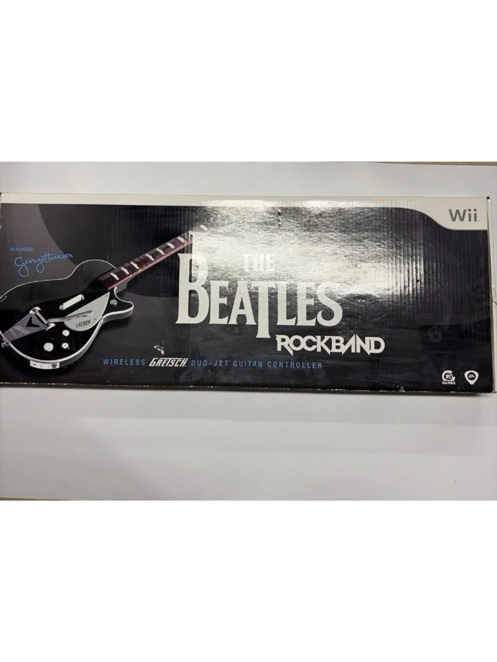 Beatles Rock Band Wii Bigsby Gretsch DuoJet Guitar NWGTS4 No Dongle Tested Works